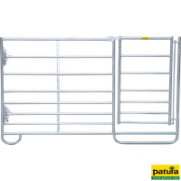 Mini-panneau avec porte 1,83m, H=1,10 m galvanisé