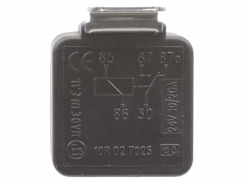 Mini-relais 24V, 20A Correspond à: RL.15124