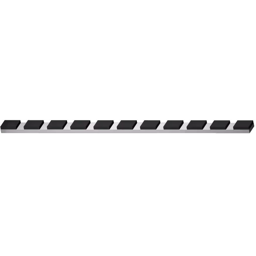 Mise de soc a souder 350x20x6mm Carbure