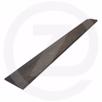 Mise de soc traitée 550 x 60 x 10 mm