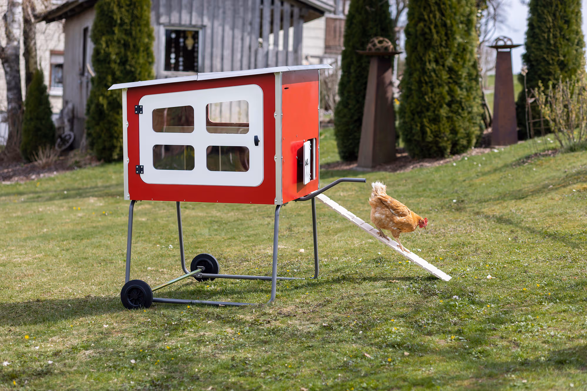 Mobile Coop - bois 113X92x138 cm, 3 cartons