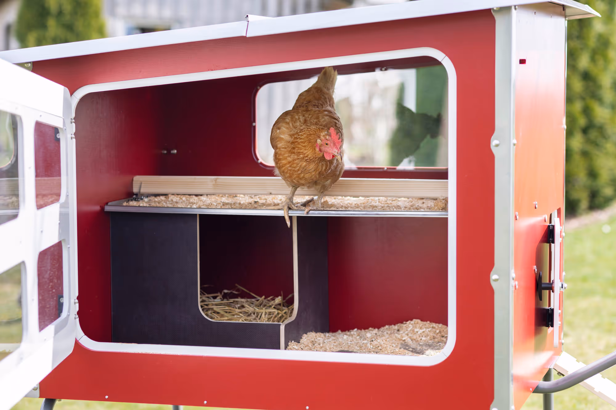 Mobile Coop - bois 113X92x138 cm, 3 cartons