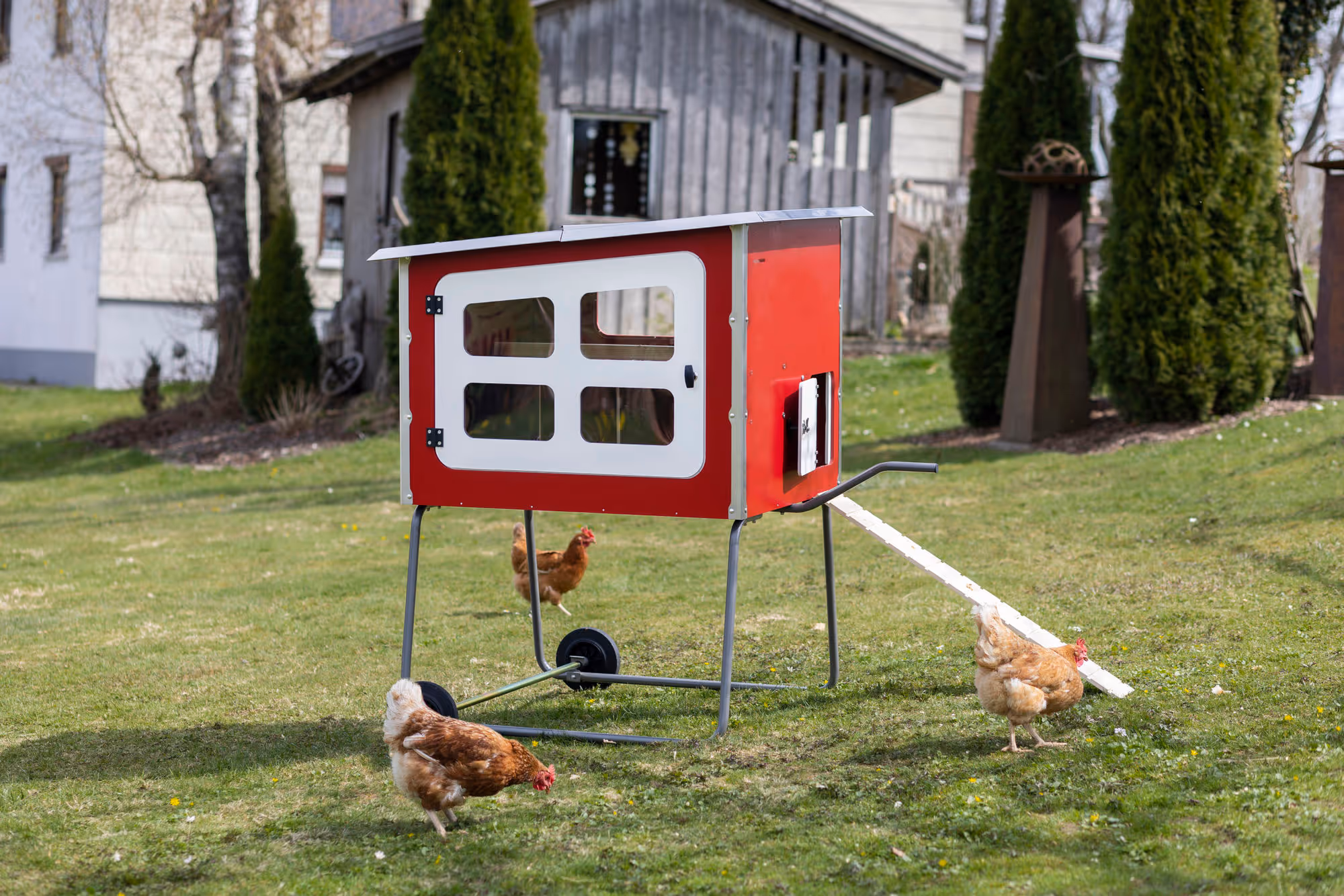 Mobile Coop - bois 113X92x138 cm, 3 cartons