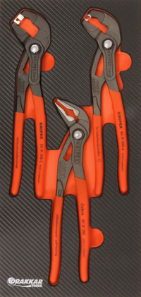 Module servante Knipex 3 pinces a collier +cobra knipex Origine