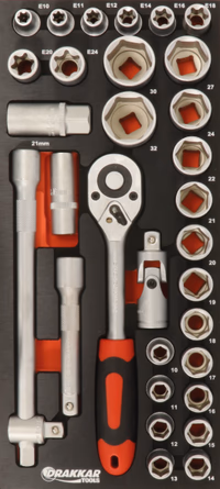 Module servante Drakkar douilles 1/2" Origine