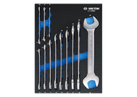 Module mousse + PP 12 clés à fourches 6 à 32mm