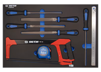 Module mousse + PP 8 pcs Scie et limes 