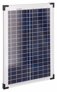 Module solaire 55 W av. régul. de charge, prise MC4