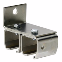 Monture murale pour double rail