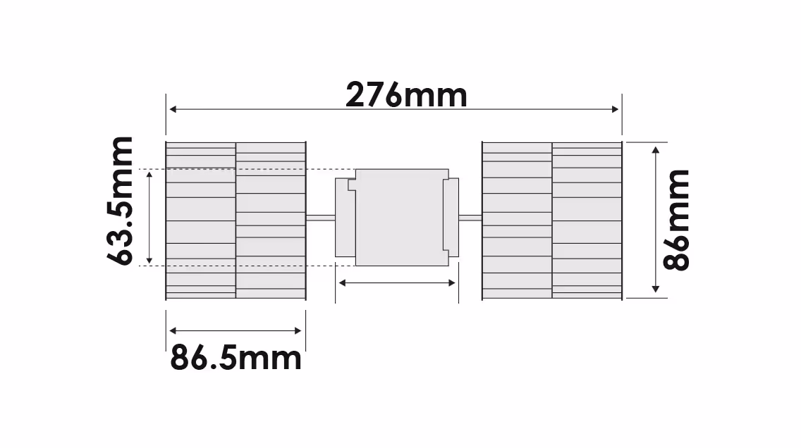Moteur à soufflerie