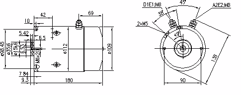Letrika | Moteur IM0012 12V 2,1KW