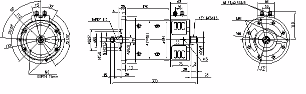 Letrika | Moteur IM0040 24V 2KW