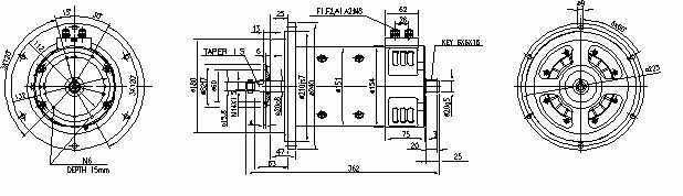 Letrika | Moteur IM0049 24V 2.1 KW