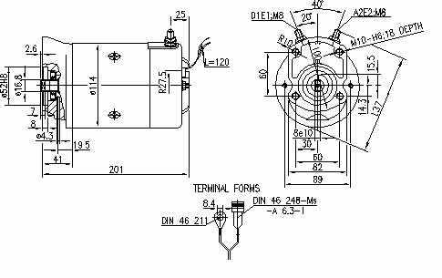 Letrika | Moteur IM0139 24V 2KW