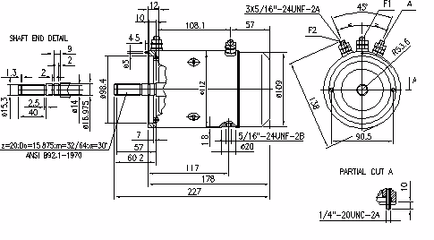 Letrika | Moteur IM0146 12V 1,6KW