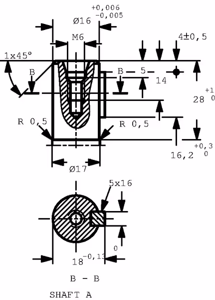 Moteur orbital Ø16 mm Danfoss OMM20151G0005