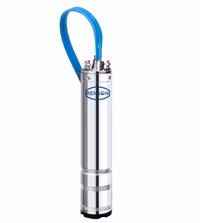 Moteur pr pompe de forage bain huile 4'' triphase 5,5kw