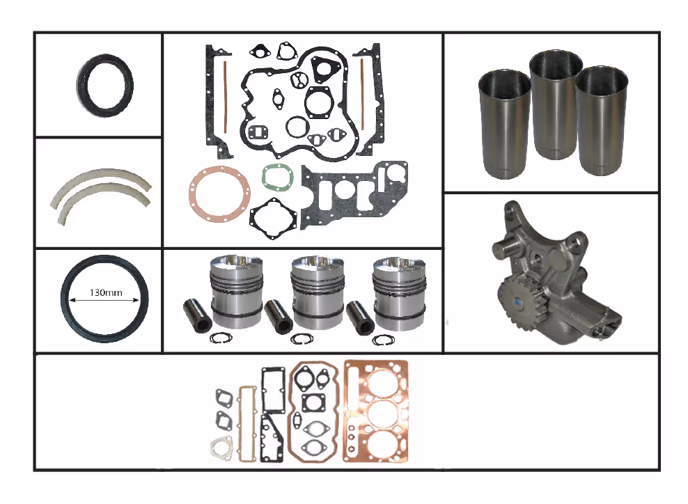 Moteur révision Kit 135 240 a/s de la pompe à huile | Massey-Ferguson