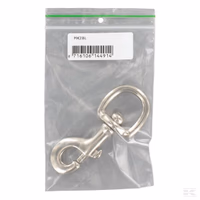 Mousqueton zingué 1 1/8