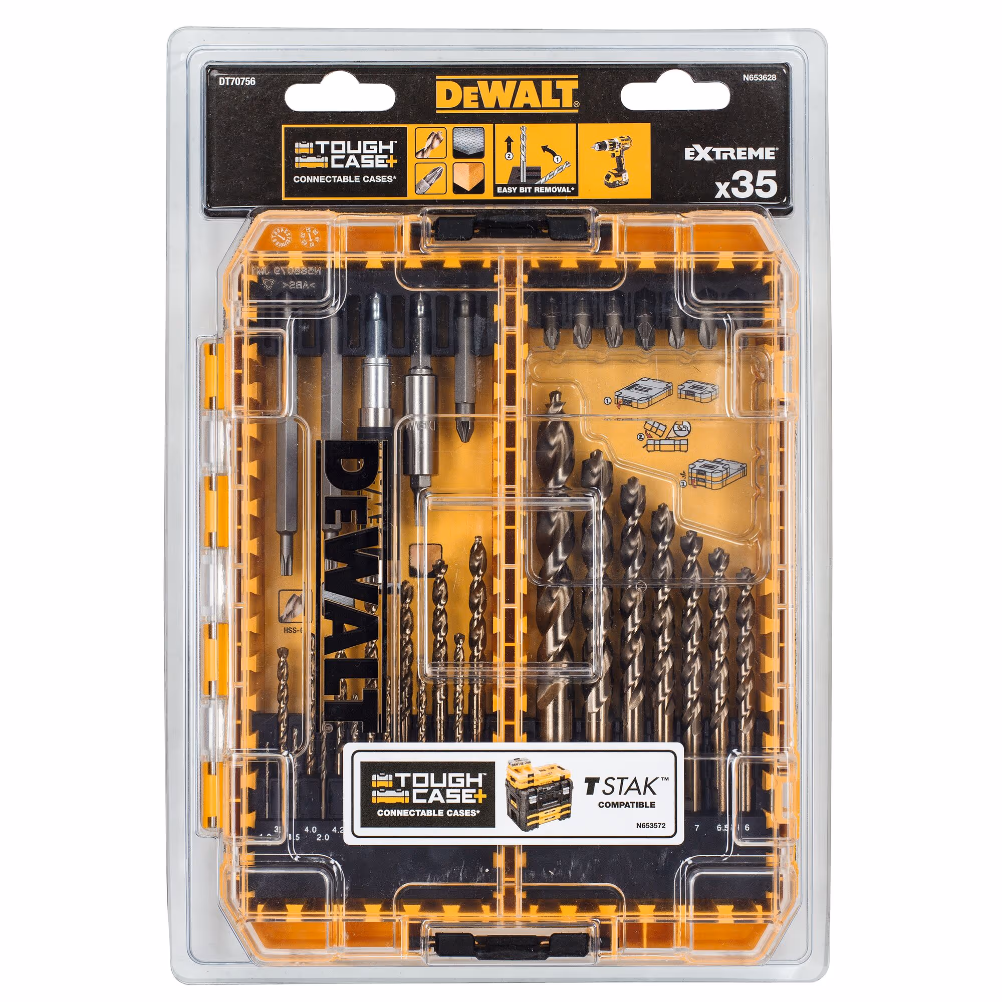 Moyen Coffret TOUGHCASE métal 35 pièces