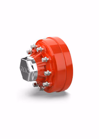 Moyeu complet freiné carré de 70mm 6 goujons 255x60B type MF renforcé (REF 541306502)