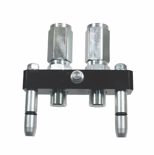 Multi-coupleur mâle 2 voies 3/8'' filetage femelle 1/2'' BSP Faster 3PB06212GMC
