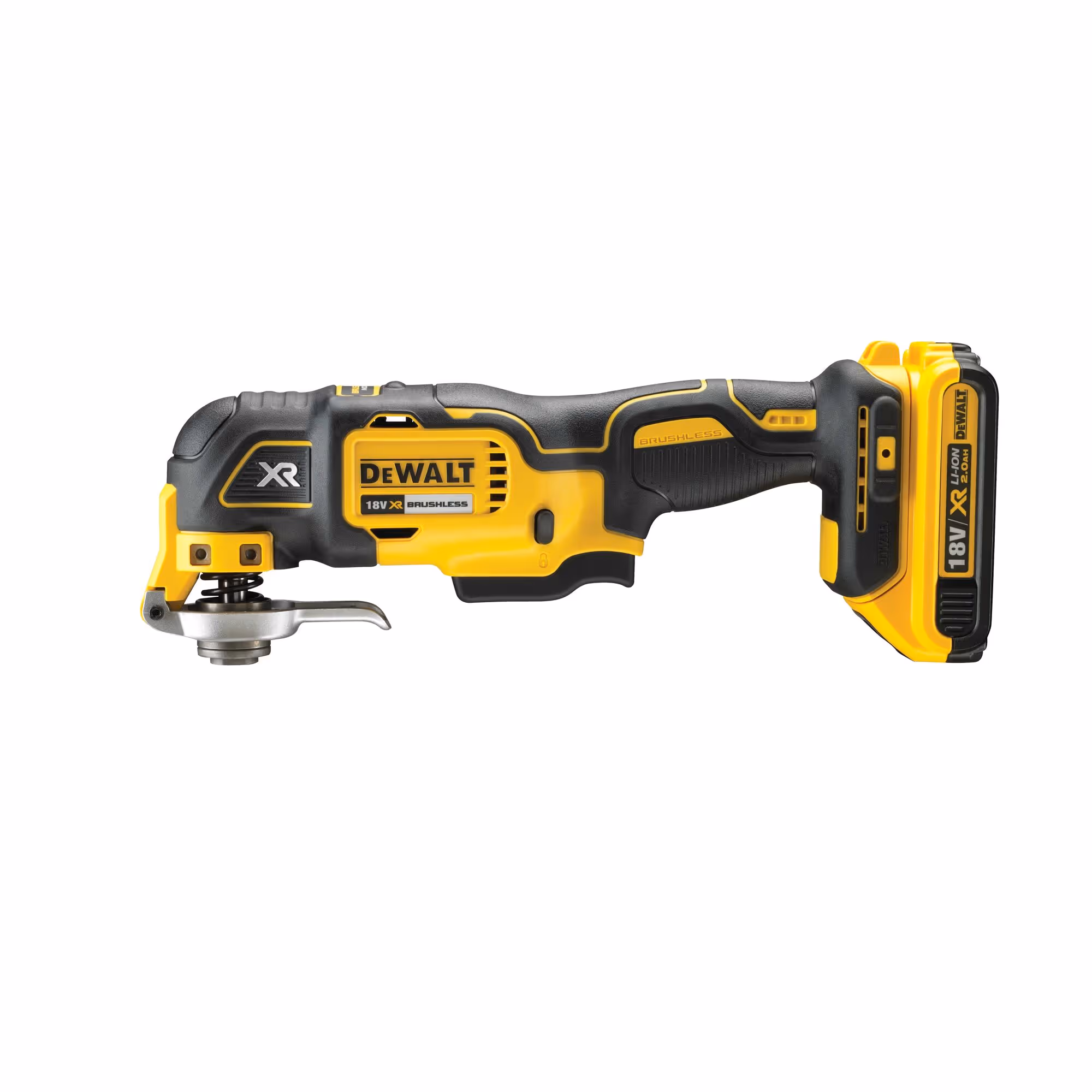 Multi-cutter XR 18V 2Ah Li-Ion Brushless - 32 accessoires avec batteries