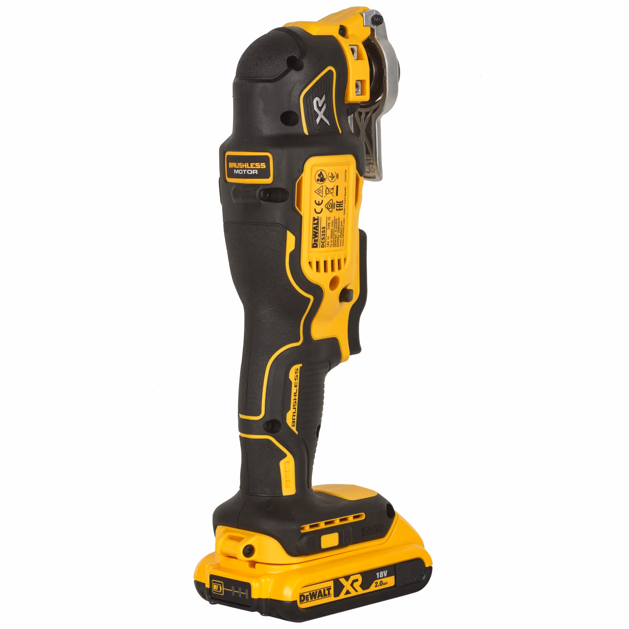 Multi-cutter XR 18V 2Ah Li-Ion Brushless - 32 accessoires avec batteries