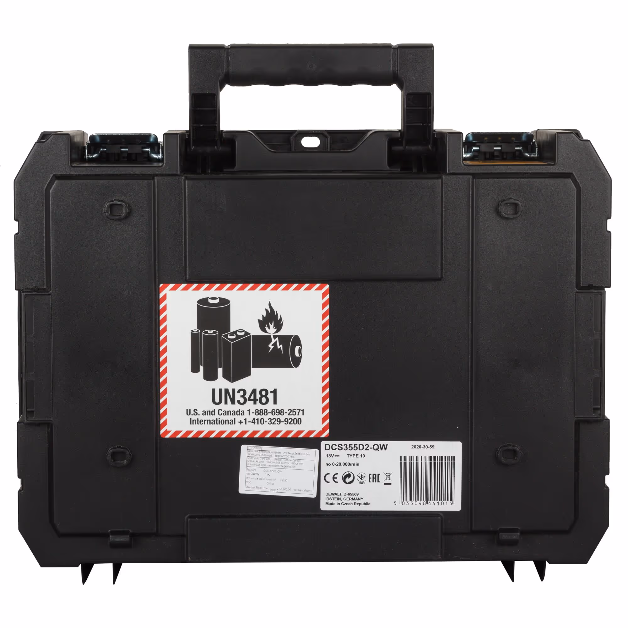 Multi-cutter XR 18V 2Ah Li-Ion Brushless - 32 accessoires avec batteries