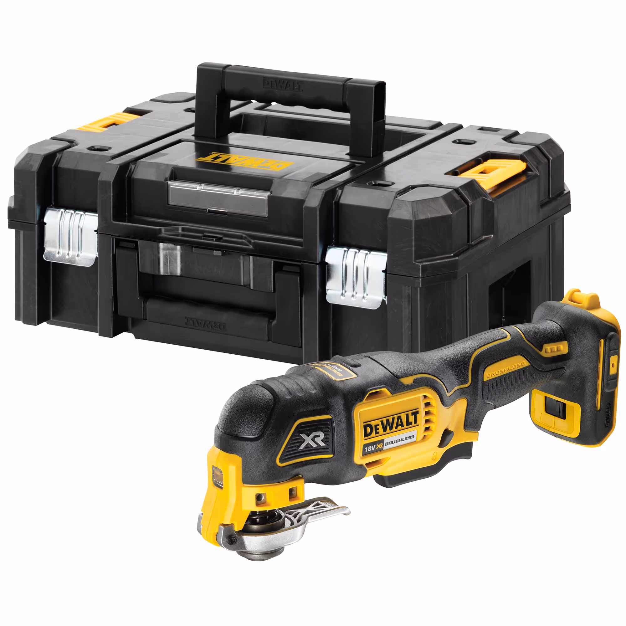 Multi-cutter XR 18V Brushless - 35 accessoires  Sans batterie ni chargeur