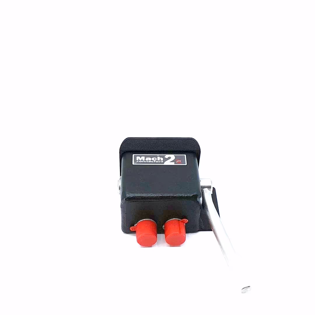 Multicoupleur Femelle 350 bars fiche plane 2 voies Mach 2
