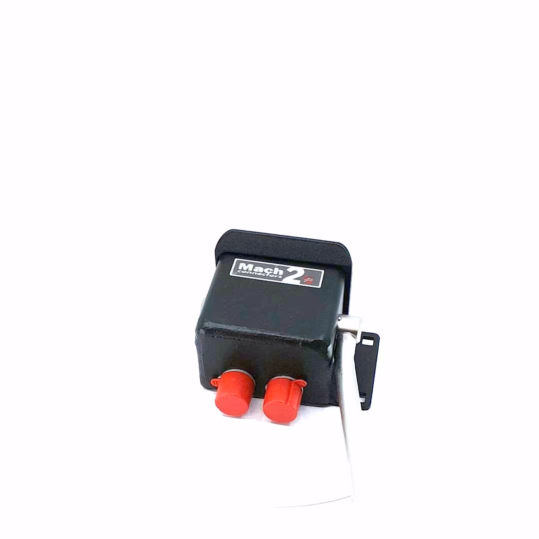 Multicoupleur Femelle 350 bars fiche plane 2 voies Mach 2