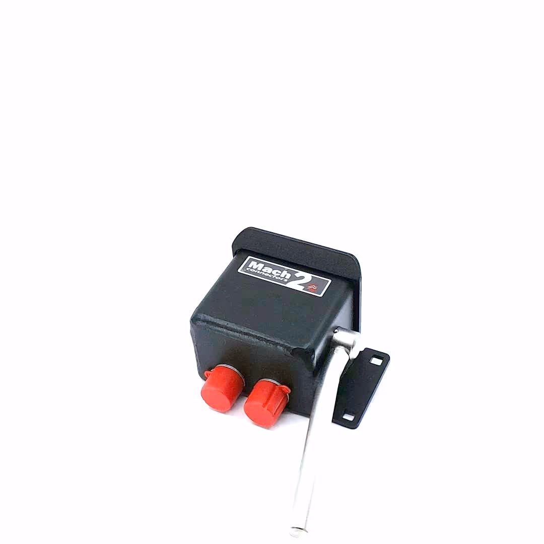 Multicoupleur Femelle 350 bars fiche plane 2 voies Mach 2