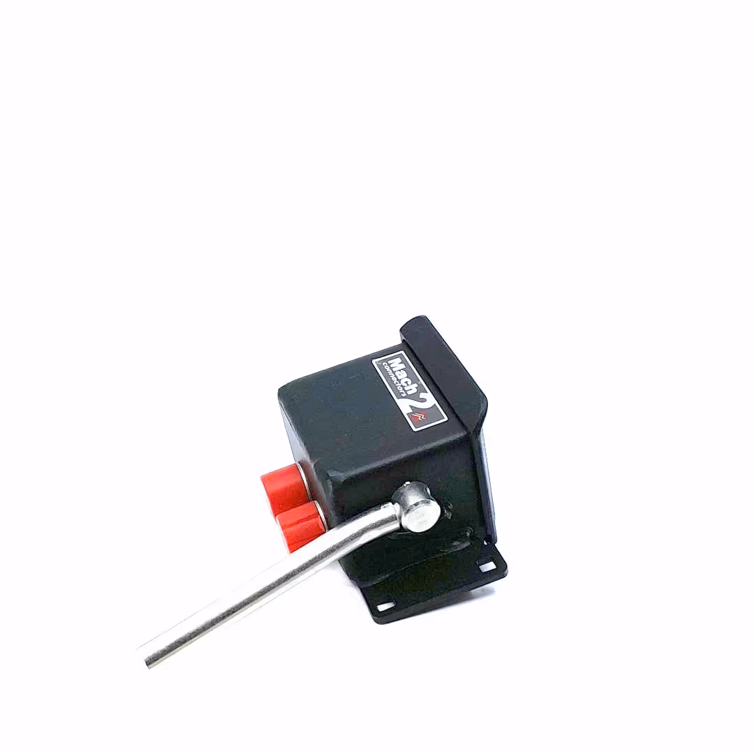 Multicoupleur Femelle 350 bars fiche plane 2 voies Mach 2