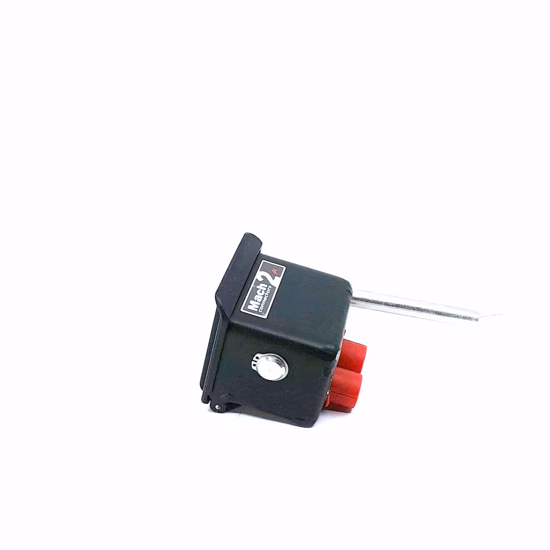 Multicoupleur Femelle 350 bars fiche plane 2 voies Mach 2