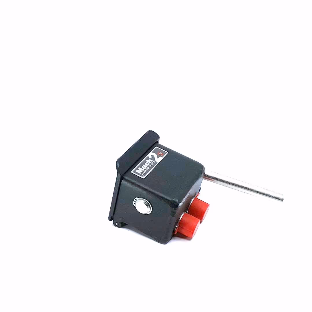Multicoupleur Femelle 350 bars fiche plane 2 voies Mach 2