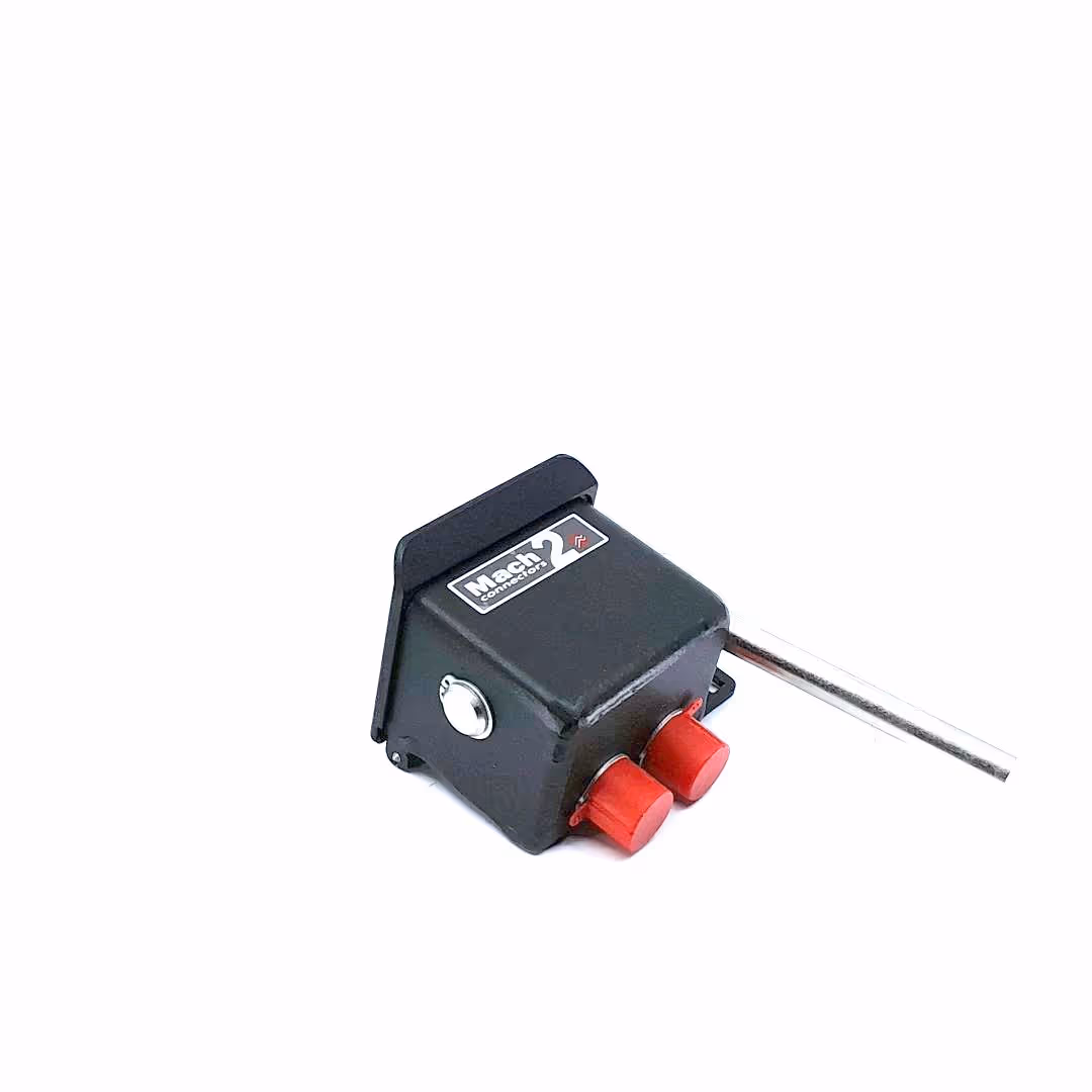 Multicoupleur Femelle 350 bars fiche plane 2 voies Mach 2