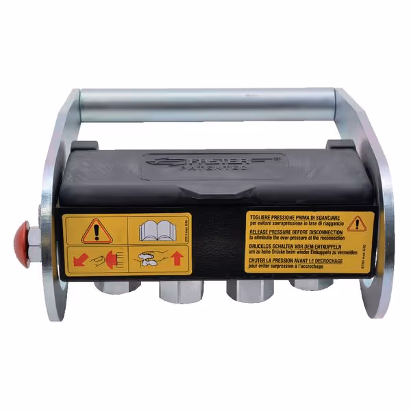Multifaster coupleur femelle 4 voies Faster 2PS06412GFC