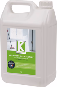 Nettoyant désinfectant surodorant parfum ambiance - lot de 4 bidons de 5L