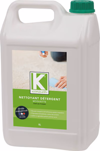 Nettoyant détergent moquette pour machine injection/extraction - lot de 4 bidons de 5L