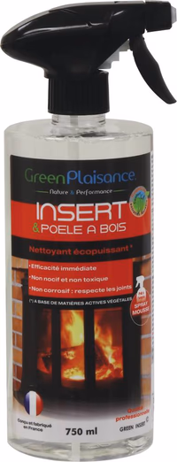 NETTOYANT ECOPUISSANT POUR INSERT ET POELE A BOIS 750ML