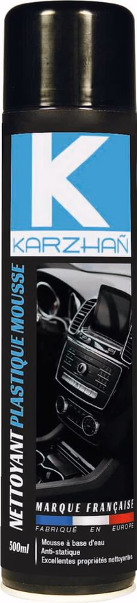 NETTOYANT MOUSSANT POUR PLASTIQUE 500ML