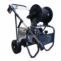 Nettoyeur Haute Pression Trio Direct Eau Froide 150B - 21L/Min - Enrouleur 20M