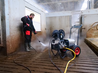 Nettoyeur Haute Pression Trio Flector Eau Froide Ts 200B - 15L/Min - Enrouleur 20M