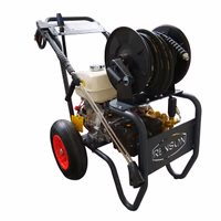 Nettoyeur haute pression thermique Renson avec enrouleur 200 bars 1080l/h Origine