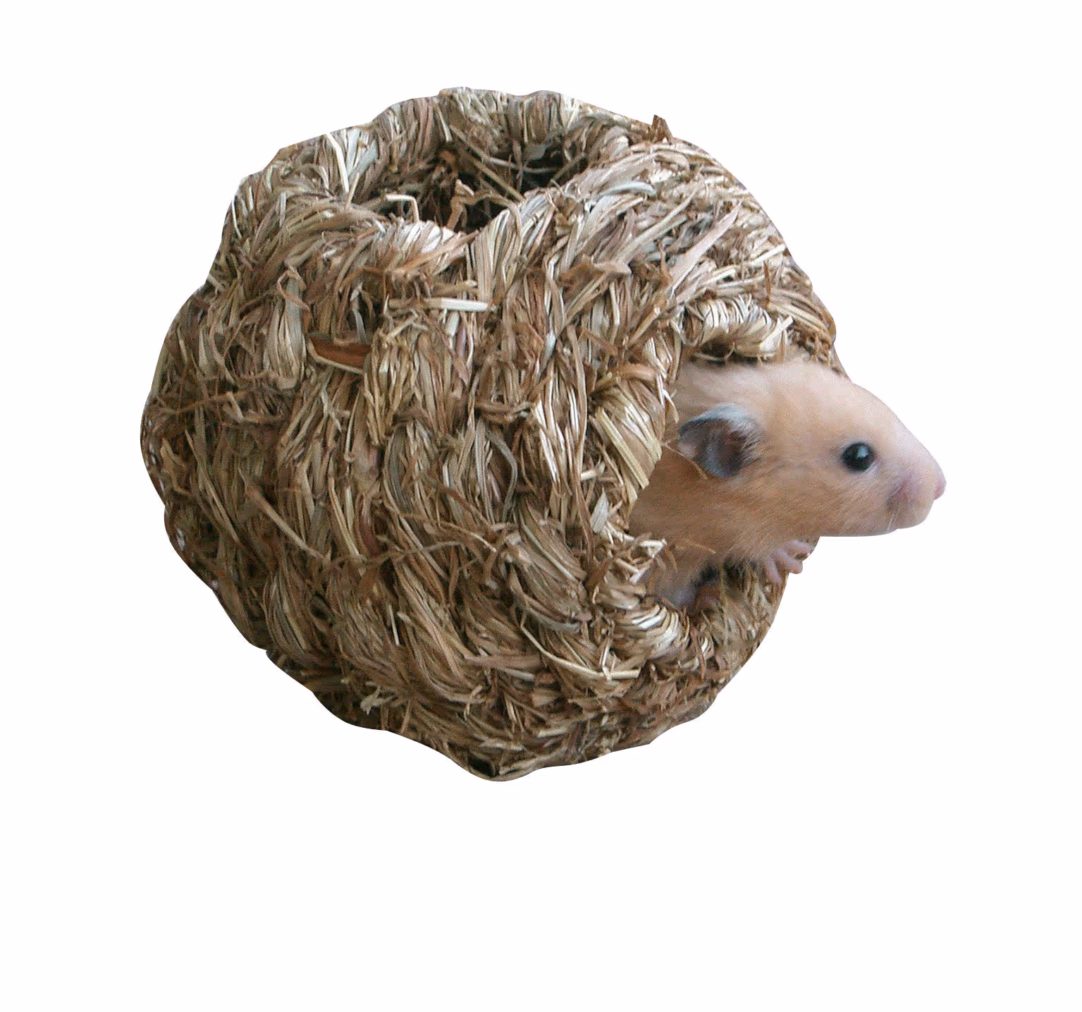 Nichoir en herbe pour rongeur 10,5X10,5X10,5cm