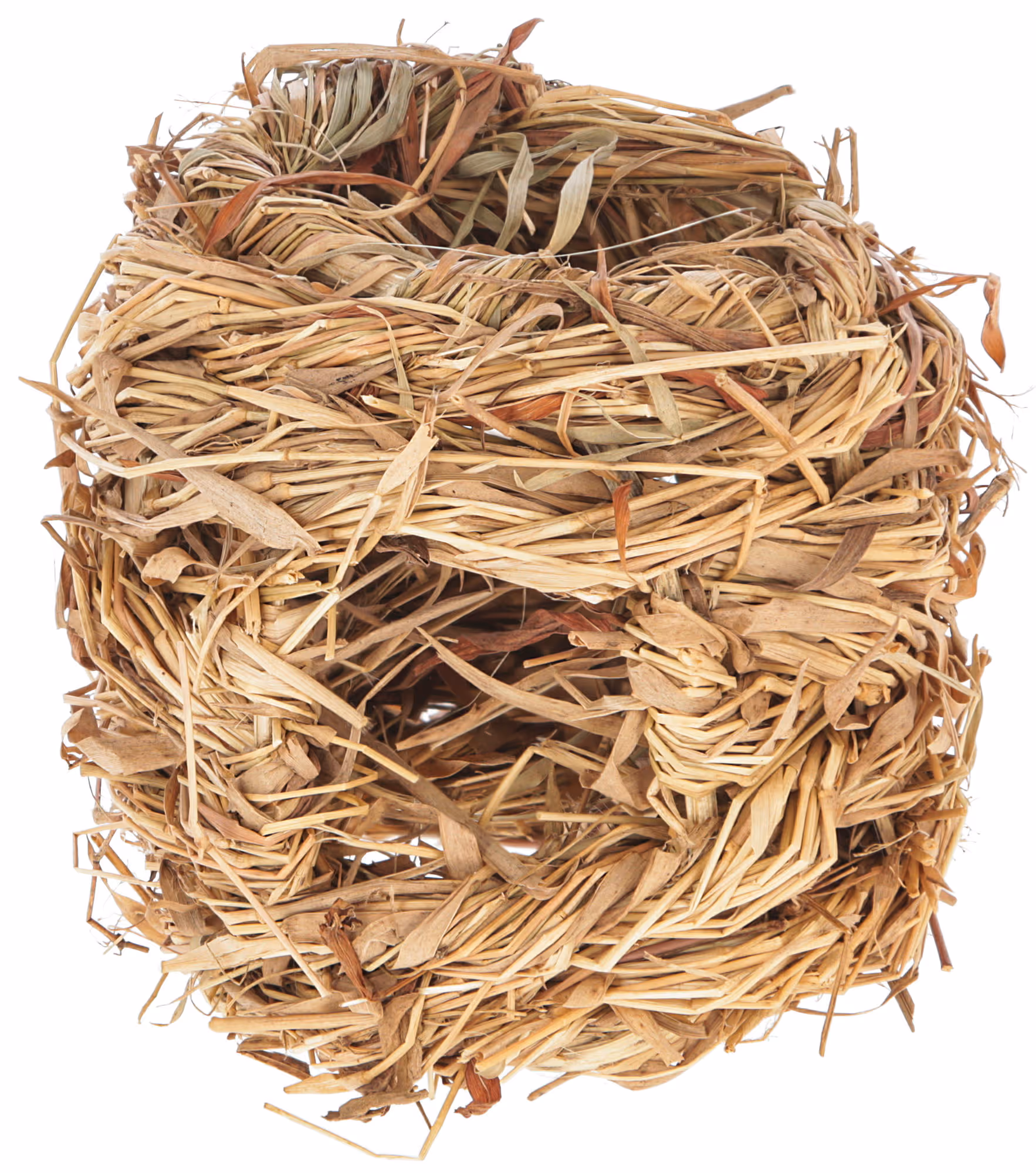 Nichoir en herbe pour rongeur 10,5X10,5X10,5cm