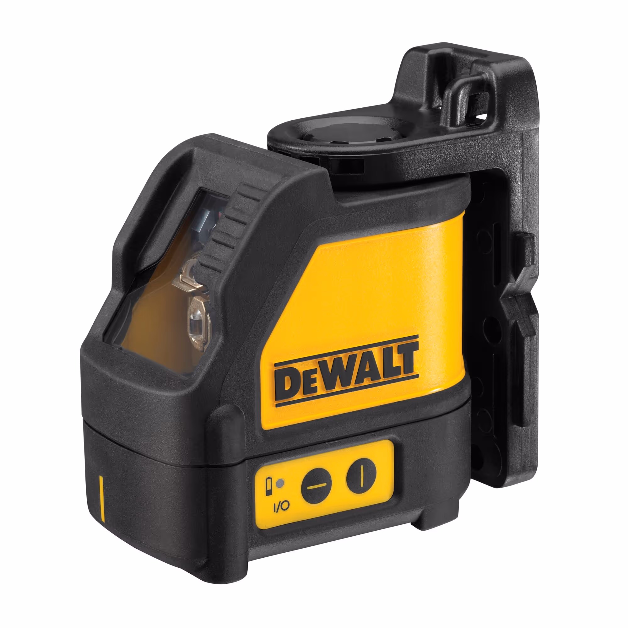 Niveau laser croix - faisceau rouge - plage de travail (m) : 15 / précision : +/- 3 mm à 10 m - 3 piles alcaline (AA), support magnétique