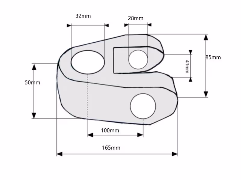 Noix d'articulation - Cat. 3 (Ø32mm)