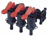 Nourrice avec vanne Arag à bride 2 tronçons 461020 Origine